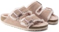 Lookbook (W) Birkenstock Arizona Shearling Suede Merah Jambu Muda 1020411/1020389