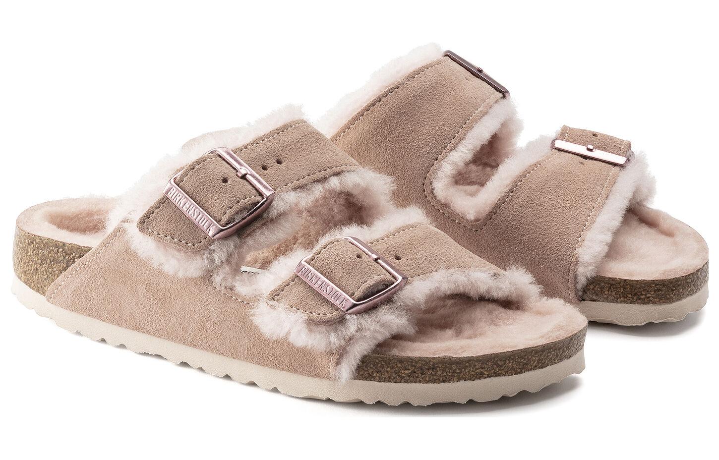 Lookbook (W) Birkenstock Arizona Shearling Ante Rosa Claro 1020411/1020389