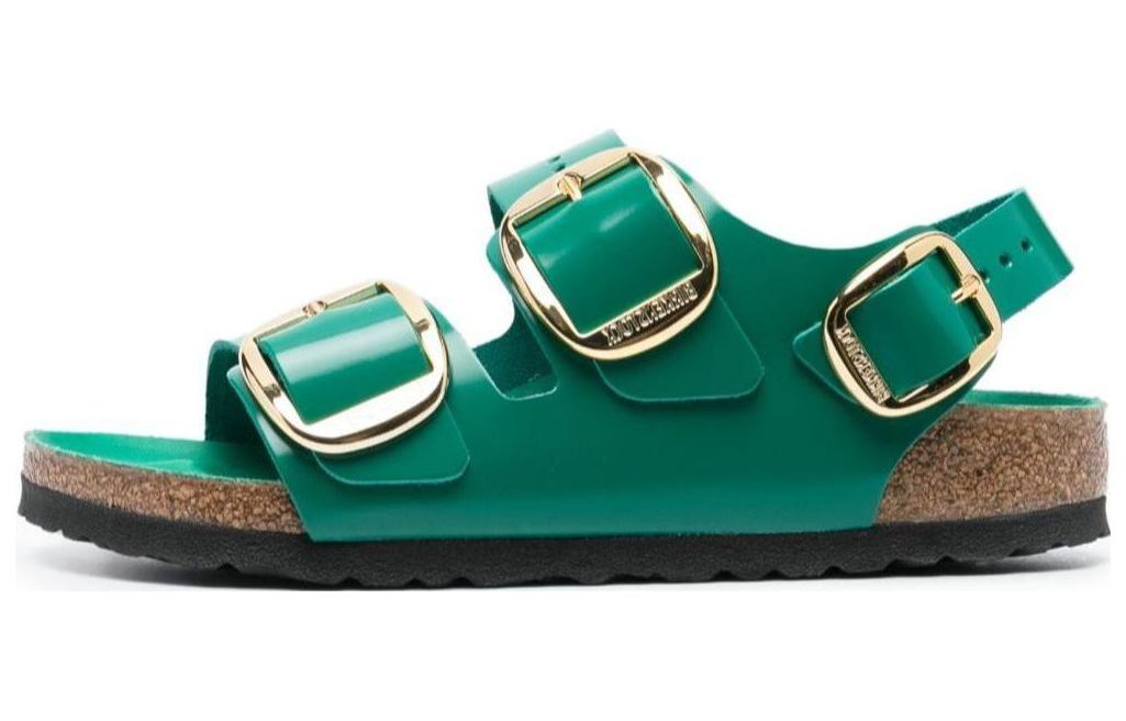 (W) Birkenstock Arizona Soft Footbed 'Deep Green'