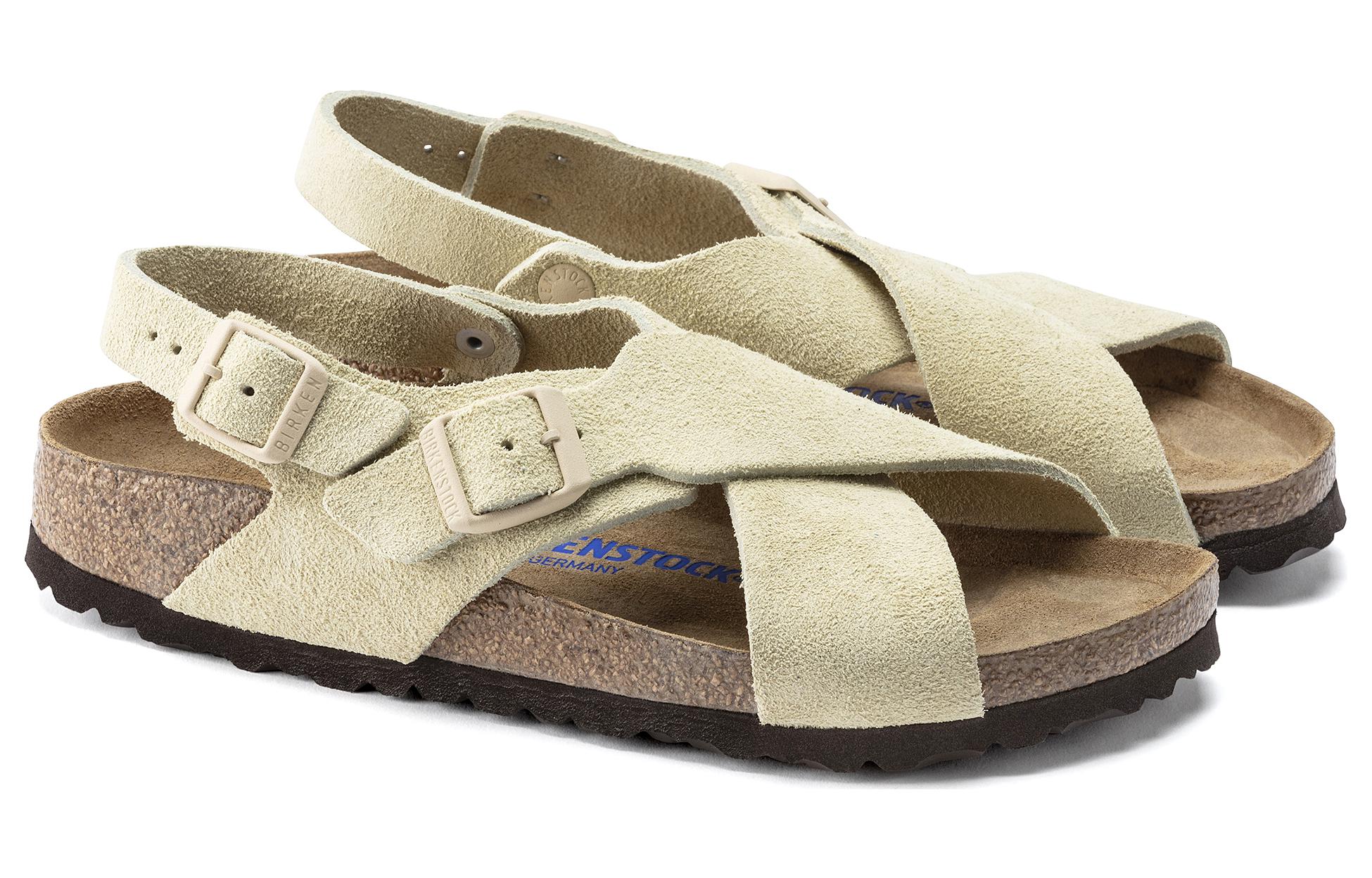 (W) Birkenstock Arizona Soft Footbed 'Light Khaki Narrow Edition' 圖 3