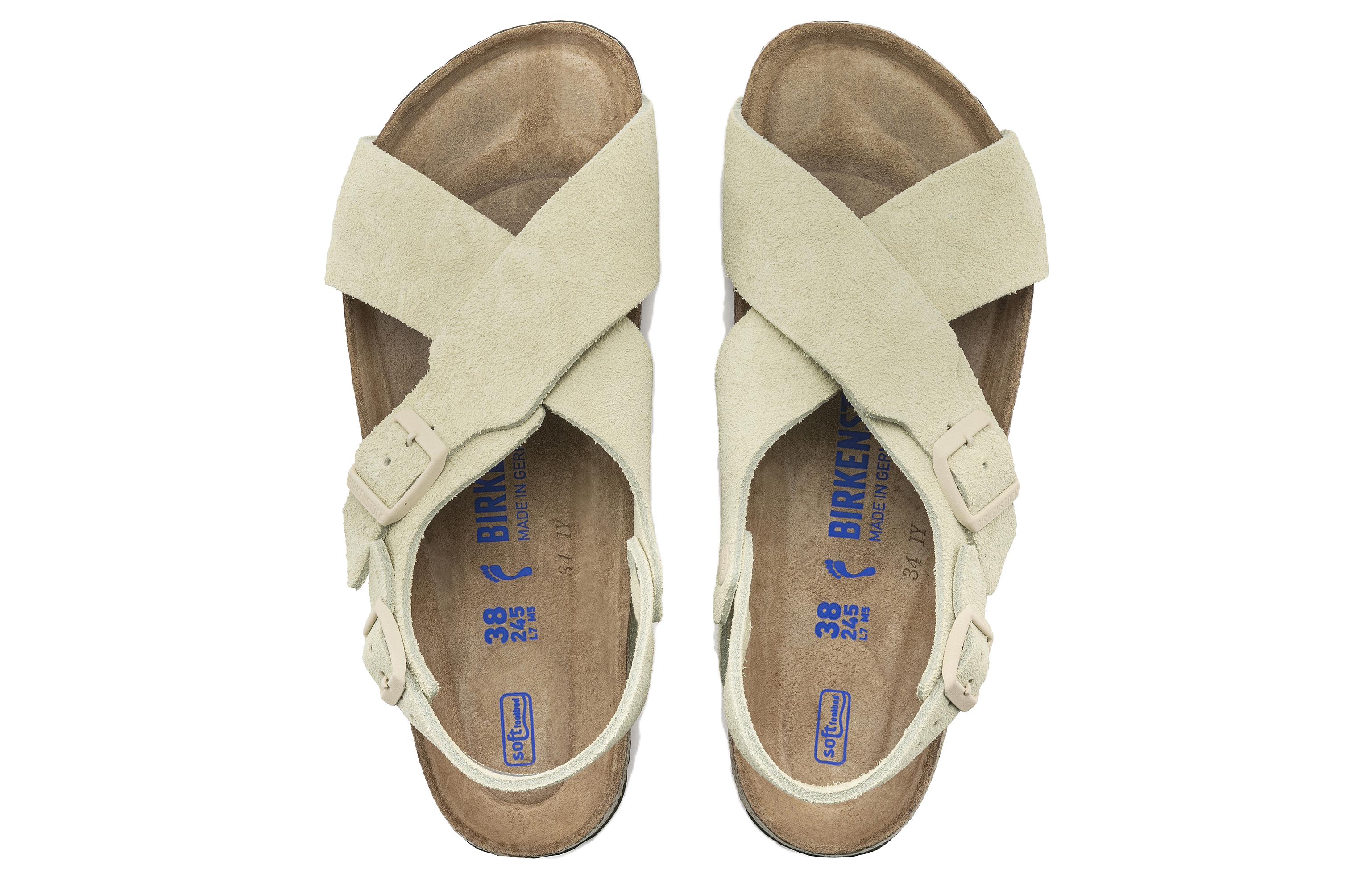 (W) Birkenstock Arizona Soft Footbed 'Light Khaki Narrow Edition' 圖 4
