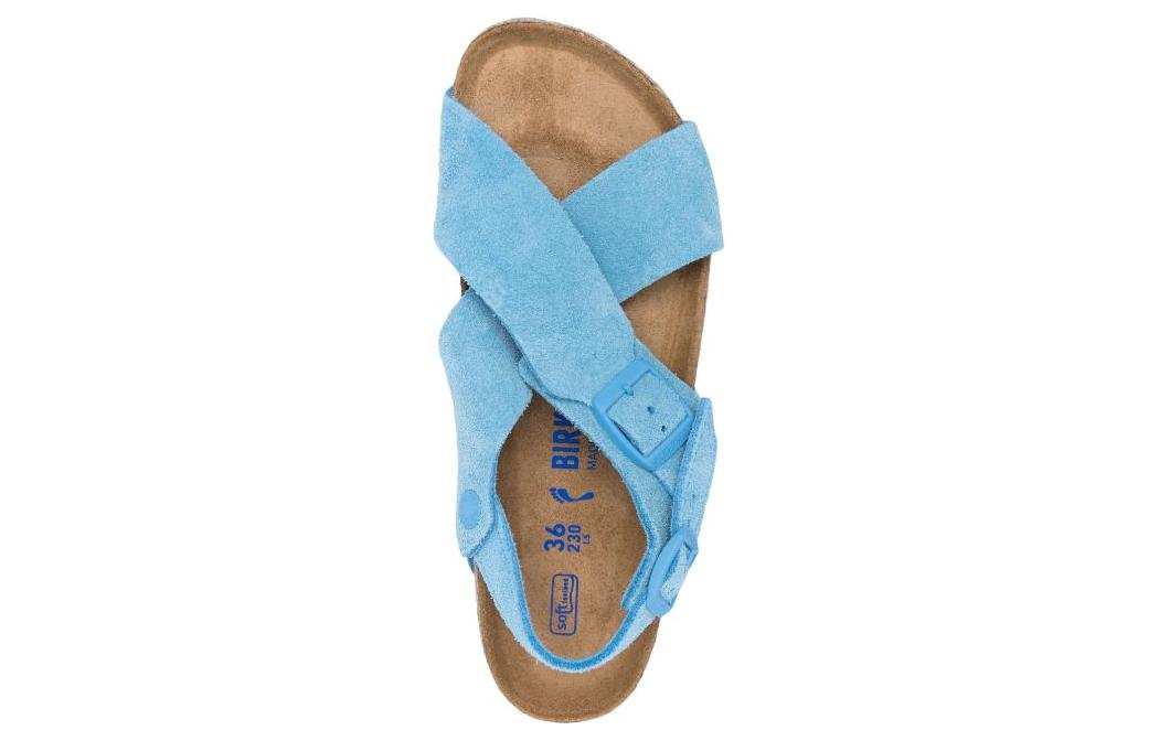 (W) Birkenstock Arizona Soft Footbed 'Sky Blue' 圖 4