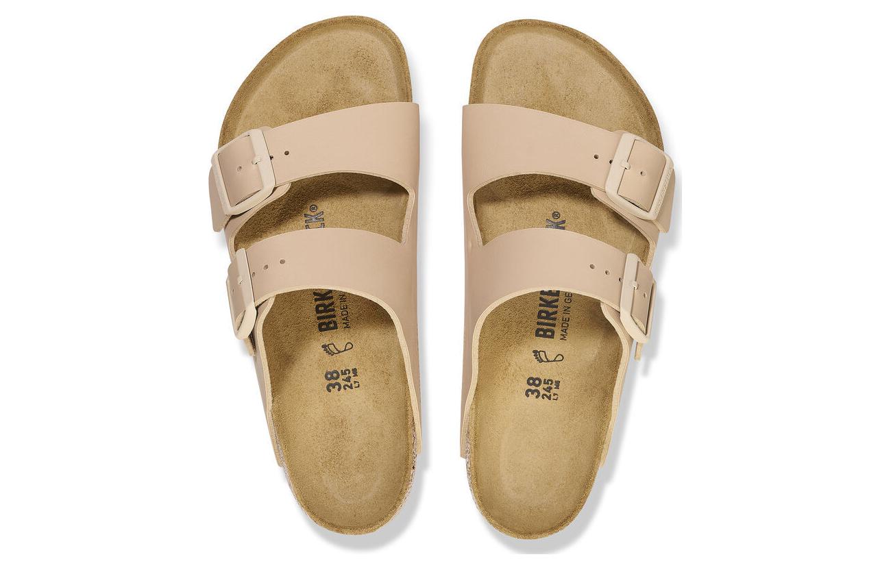 Shop Birkenstock Boston '裸色窄版' 1027723