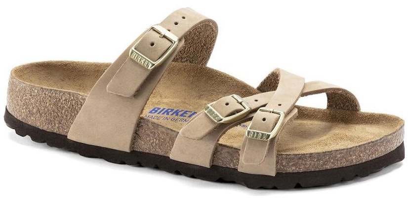 (Women) Birkenstock Arizona Soft Footbed Suede Leather 'Narrow Sand' 1022973 Order (Women) Birkenstock Arizona Soft Footbed Suede Leather 'Narrow Sand' 1022973