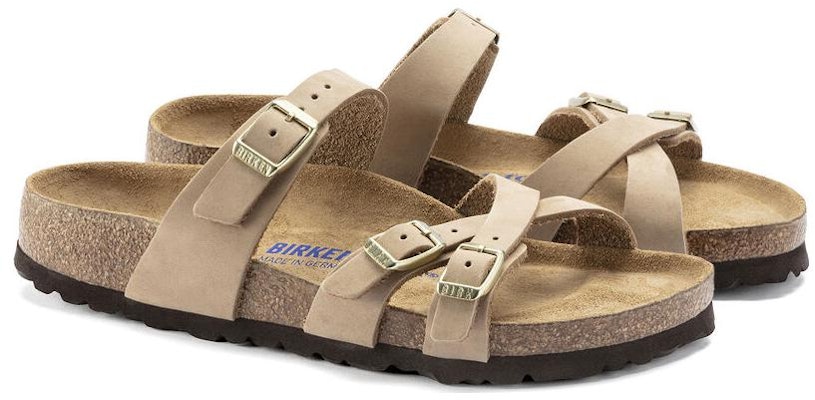 (Women) Birkenstock Arizona Soft Footbed Suede Leather 'Narrow Sand' 1022973 Lookbook (Women) Birkenstock Arizona Soft Footbed Suede Leather 'Narrow Sand' 1022973