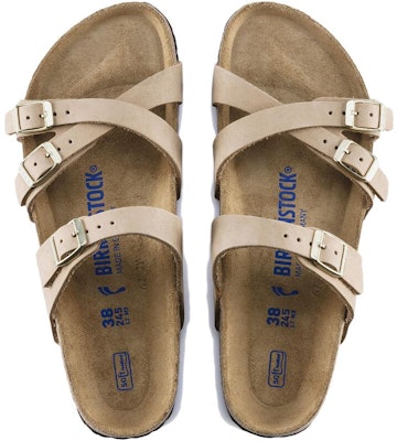 (Women) Birkenstock Arizona Soft Footbed Suede Leather 'Narrow Sand' 1022973 Shop (Women) Birkenstock Arizona Soft Footbed Suede Leather 'Narrow Sand' 1022973