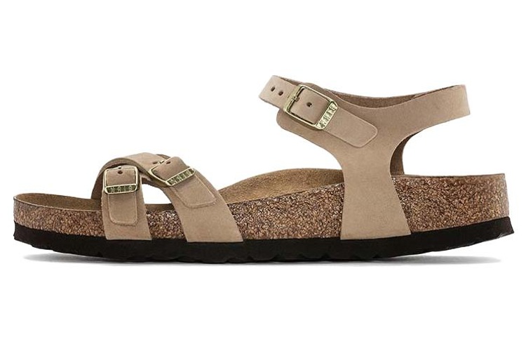 (W) Birkenstock Arizona Suede 'Beige Narrow'