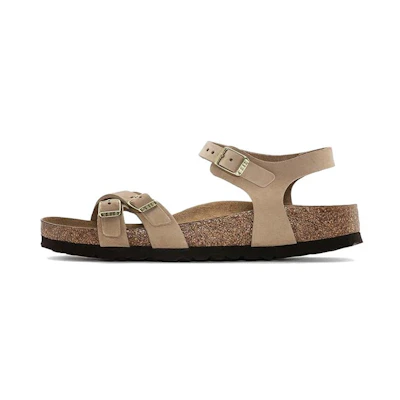 (W) Birkenstock Arizona Suede 'Beige Narrow'