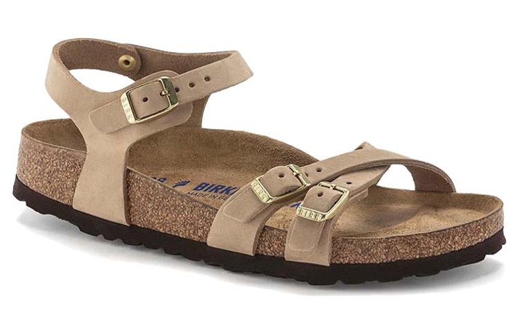 (W) Birkenstock Arizona Suede 'Beige Narrow' 圖 2