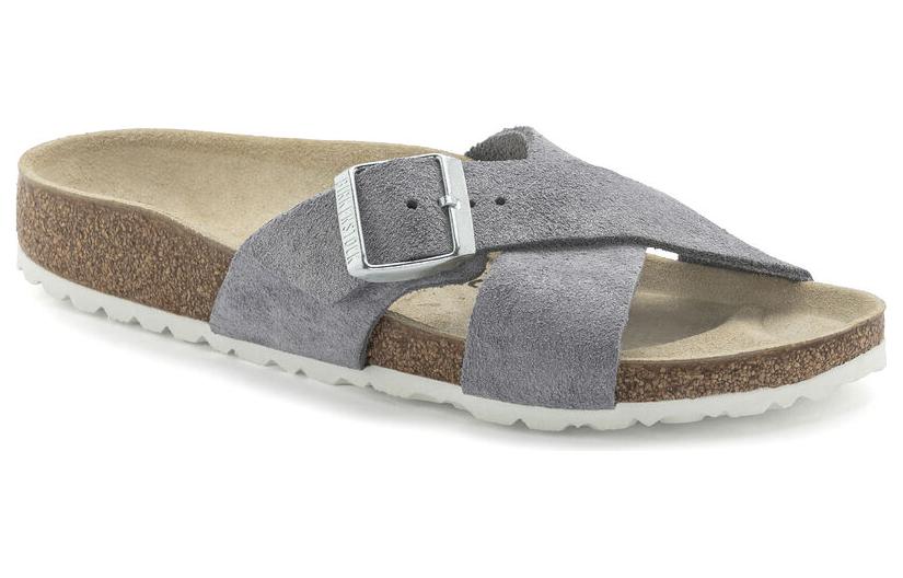 (W) Birkenstock Arizona Suede 'Misty Purple Narrow' 圖 2