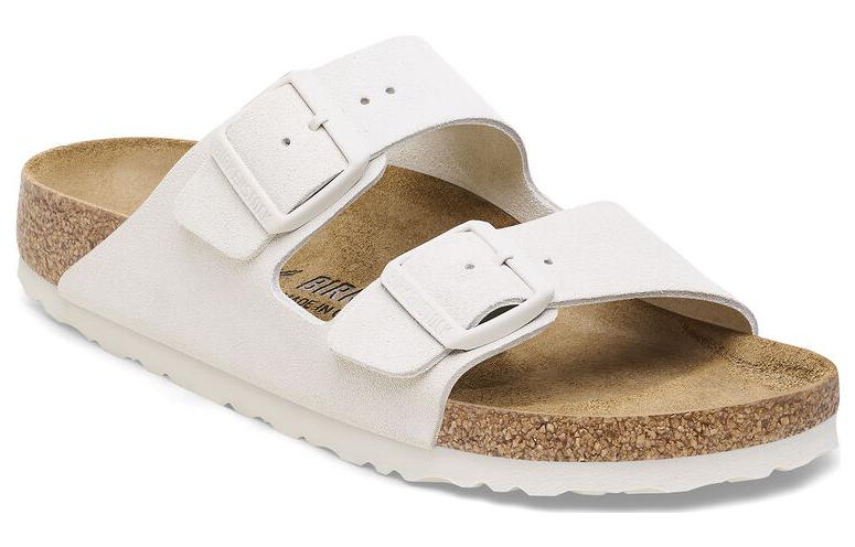 Order (W) Birkenstock Arizona Suede Putih Antik 1026842