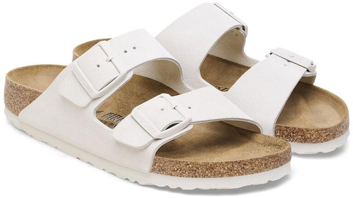 (Women) Birkenstock Arizona Suede Antique White 1026842 Lookbook (Women) Birkenstock Arizona Suede Antique White 1026842