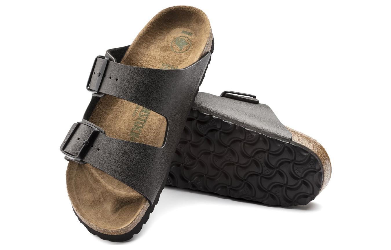 Shop (W) Birkenstock Arizona Veganas 'Negro Mate' 1016626