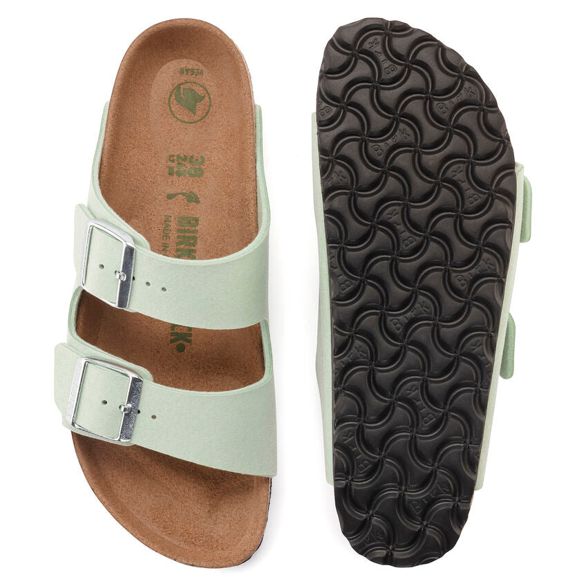 (W) Birkenstock Arizona Vegan Synthetik Narrow Fit 'Soft Birki Vegan Matcha' 圖 5