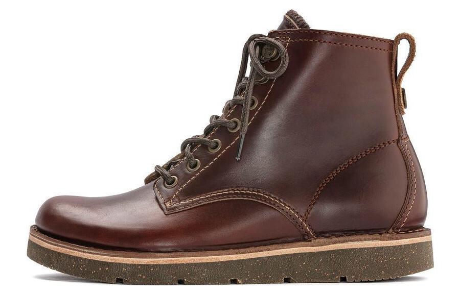 (Women) Birkenstock Birmingham Lace Natural Leather Oiled Narrow Fit 'Roast' 1023722