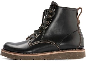 (Women) Birkenstock Birmingham Lace Natural Leather Oiled Narrow Fit 'Black' 1023695 (Women) Birkenstock Birmingham Lace Natural Leather Oiled Narrow Fit 'Black' 1023695