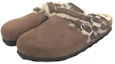 Lookbook (Women) Birkenstock Blair Shearling Oiled Leather Sandals 'Brown' 1020390