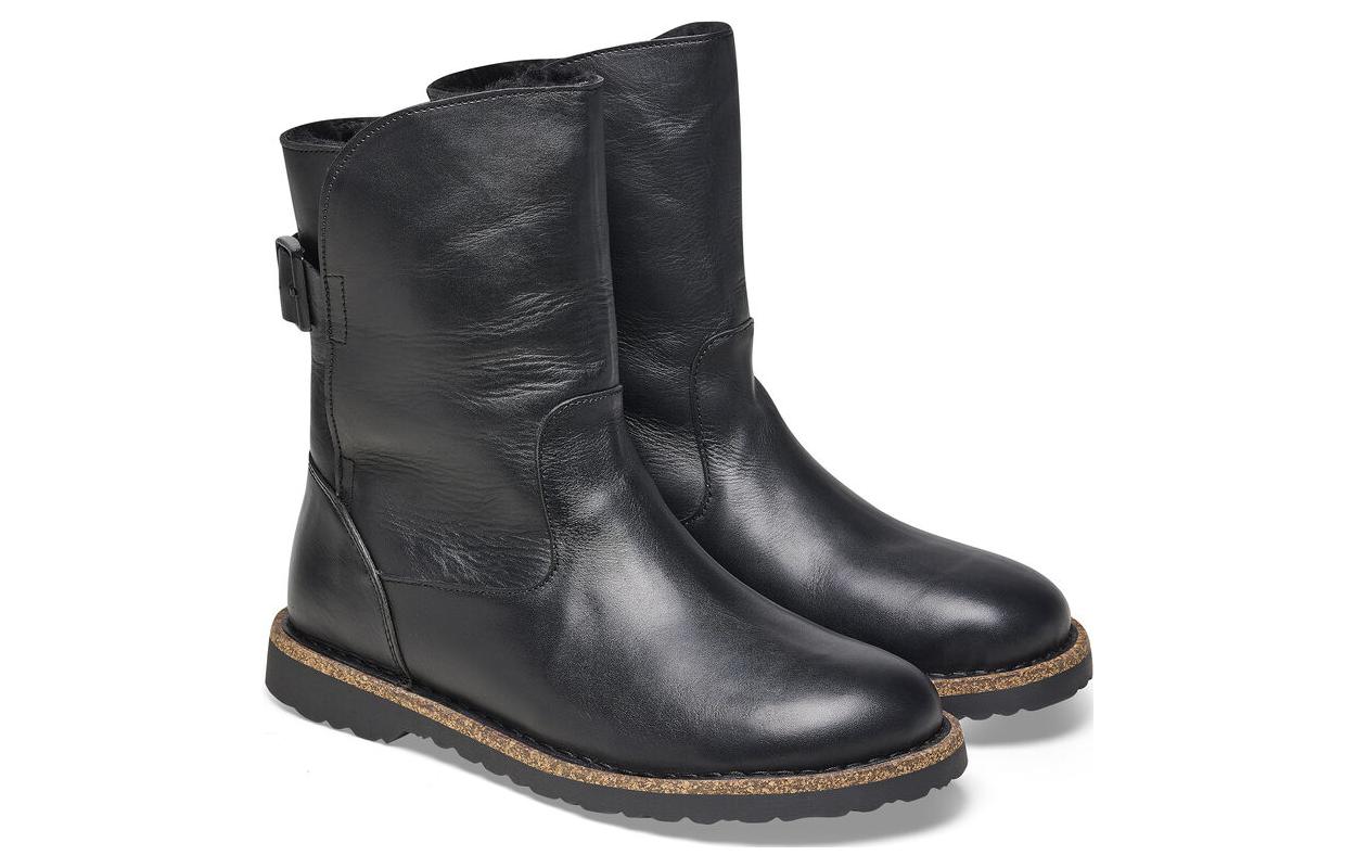 (W) Birkenstock Boot 'Classic Round Toe Black Sheepskin' 圖 4