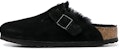 (W) Birkenstock Boston 'Hitam Shearling' 259883DBOSTON