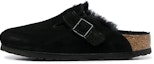 Buy (W) Birkenstock Boston 'Hitam Shearling' 259883DBOSTON