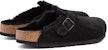 (W) Birkenstock Boston 'Hitam Shearling' 259883DBOSTON