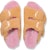 (Women) Birkenstock Boston 'Cozy Fleece Orange' 1025276
