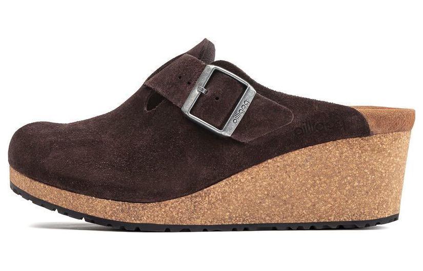 (W) Birkenstock Boston 'Deep Brown'