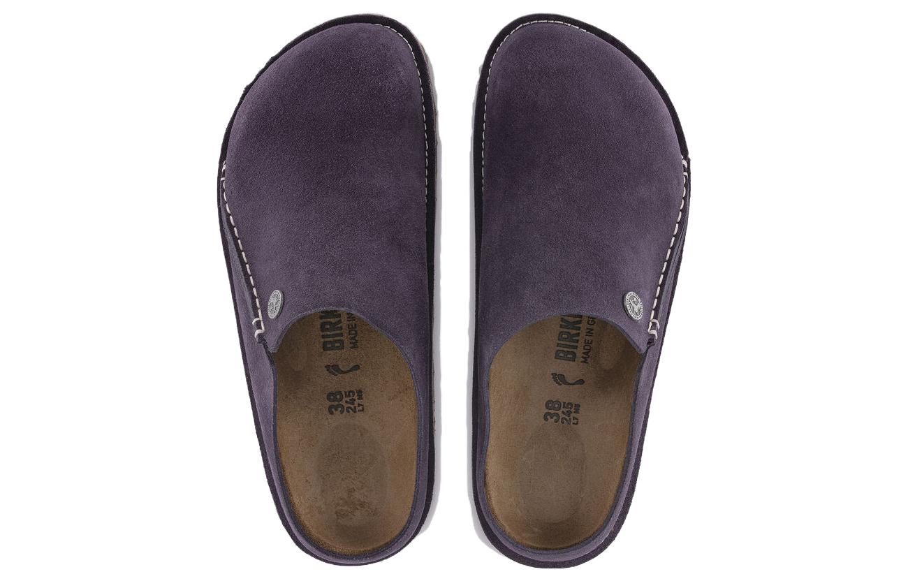 Shop (Women) Birkenstock Boston 'Deep Purple Velvet' 1023724