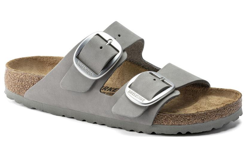 (W) Birkenstock Boston 'Dove Grey Regular Fit' 圖 2