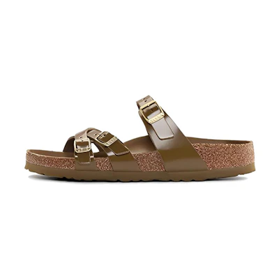 (W) Birkenstock Boston 'Mud Green'