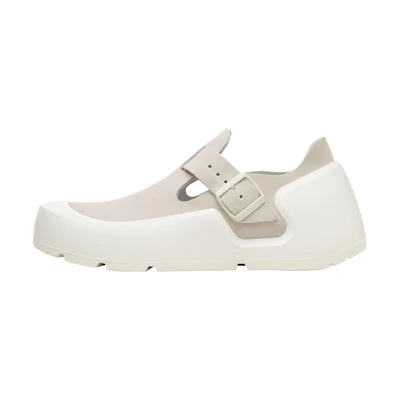 (W) Birkenstock Boston 'Narrow White Leather'