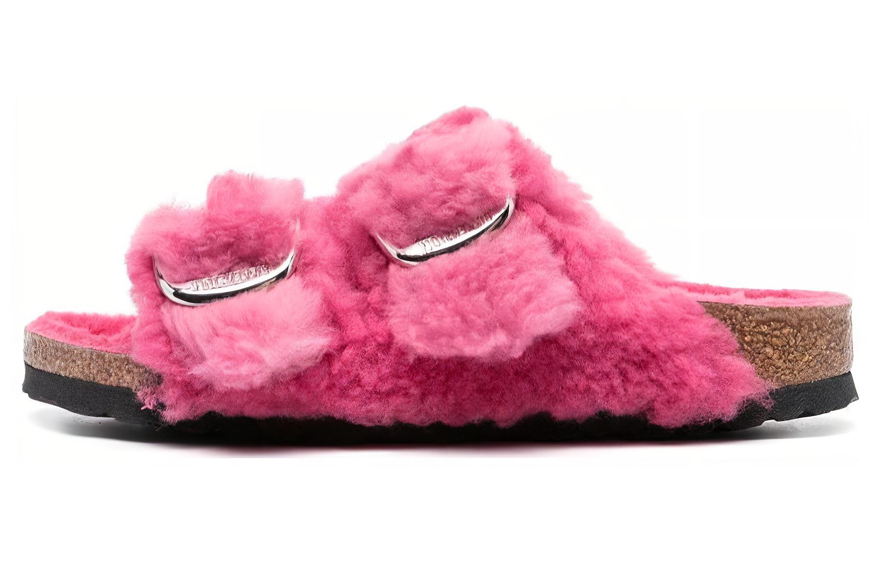 Buy (Women) Birkenstock Boston 'Pink Fleece' 1025562