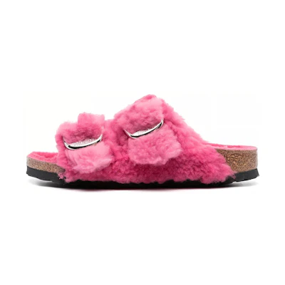 (W) Birkenstock Boston 'Pink Fleece'