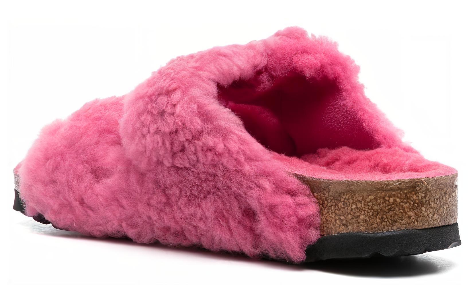 Shop (Women) Birkenstock Boston 'Pink Fleece' 1025562