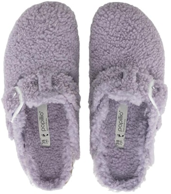 (W) Birkenstock Boston 'Ungu Keselesaan Berbulu' 1024964 Lookbook (W) Birkenstock Boston 'Ungu Keselesaan Berbulu' 1024964
