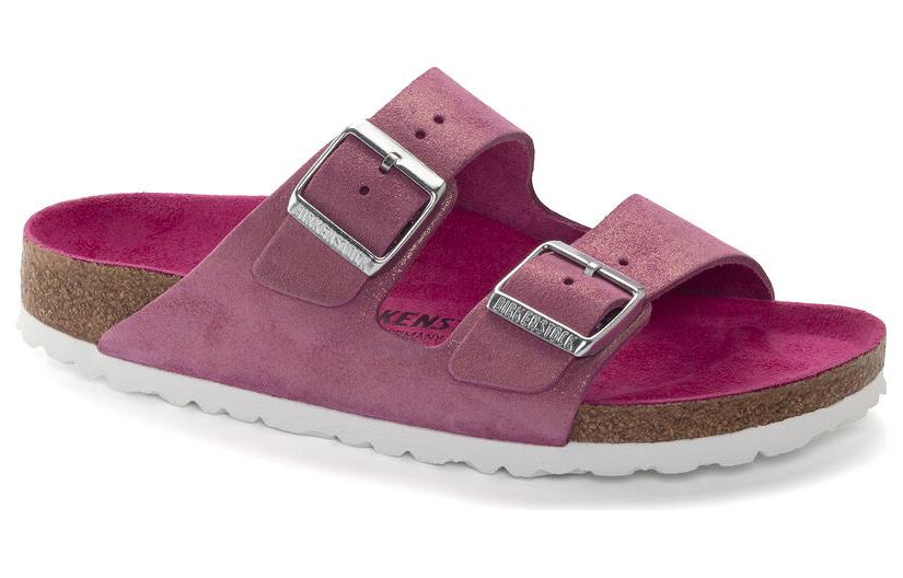 (W) Birkenstock Boston 'Velvet Burgundy' 圖 2
