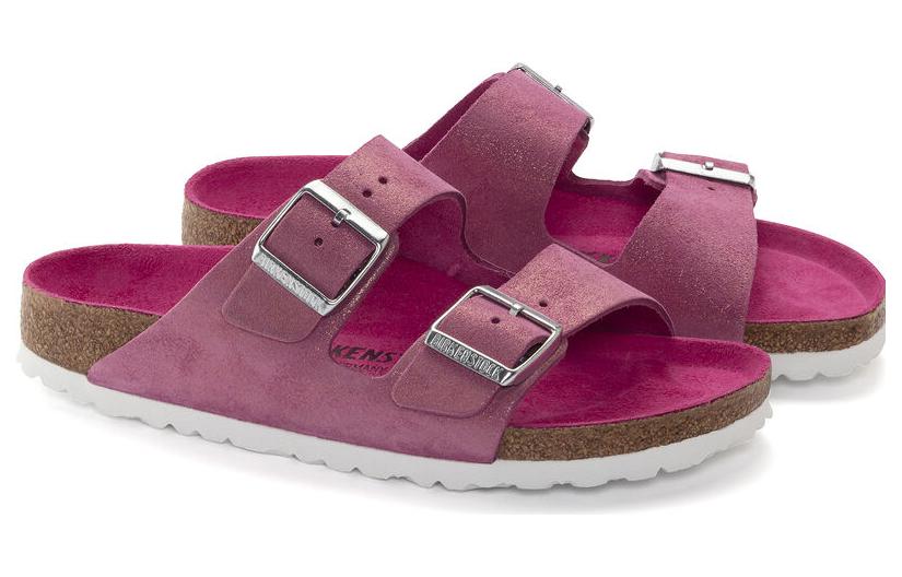 (W) Birkenstock Boston 'Velvet Burgundy' 圖 3