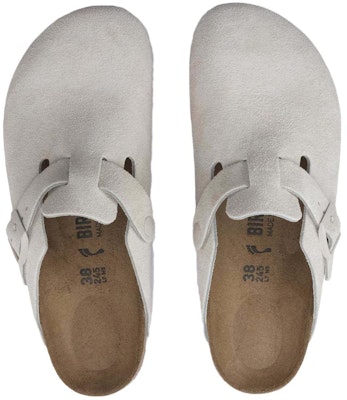 (W) Birkenstock Boston Suede Putih Antik 1024731 Purchase (W) Birkenstock Boston Suede Putih Antik 1024731