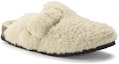 Lookbook (W) Birkenstock Boston Big Buckle Shearling Narrow Fit 1025664 'Eggshell' Edisi Lelaki 1025664/1025678