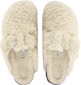 柏肯 羊皮毛一體 簡約舒適 時尚涼拖 女款 米色 Purchase 柏肯 羊皮毛一體 簡約舒適 時尚涼拖 女款 米色