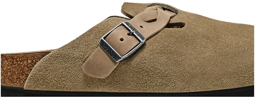 Birkenstock 純麂皮 圓頭搭扣 半包拖鞋 女款 褐色 Order Birkenstock 純麂皮 圓頭搭扣 半包拖鞋 女款 褐色