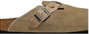 (W) Sandal Kulit Suede Terkepang Birkenstock Boston 'Taupe' 1026694