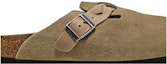 Order (W) Sandal Kulit Suede Terkepang Birkenstock Boston 'Taupe' 1026694