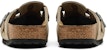 (W) Sandal Kulit Suede Terkepang Birkenstock Boston 'Taupe' 1026694