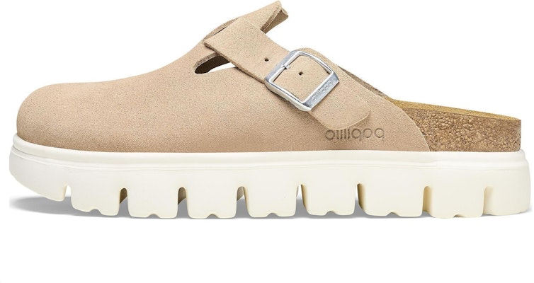 (Women) Birkenstock Boston Chunky Suede Warm Sand 1026176 Buy (Women) Birkenstock Boston Chunky Suede Warm Sand 1026176