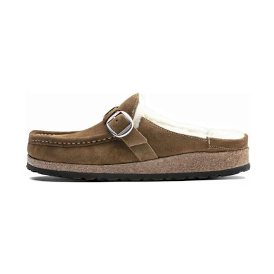 (W) Birkenstock Boston Clog 'Brown Suede'