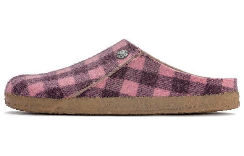 (W) Birkenstock Boston Clog 'Plaid Pink'