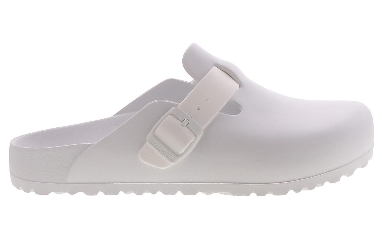 (W) Birkenstock Boston Clog 'White Leather' 圖 2
