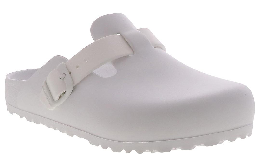 (W) Birkenstock Boston Clog 'White Leather' 圖 4