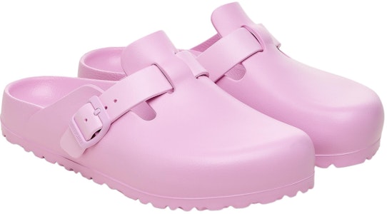 勃肯 Boston EVA 百搭舒適 包頭拖鞋 女款 粉色 Lookbook 勃肯 Boston EVA 百搭舒適 包頭拖鞋 女款 粉色